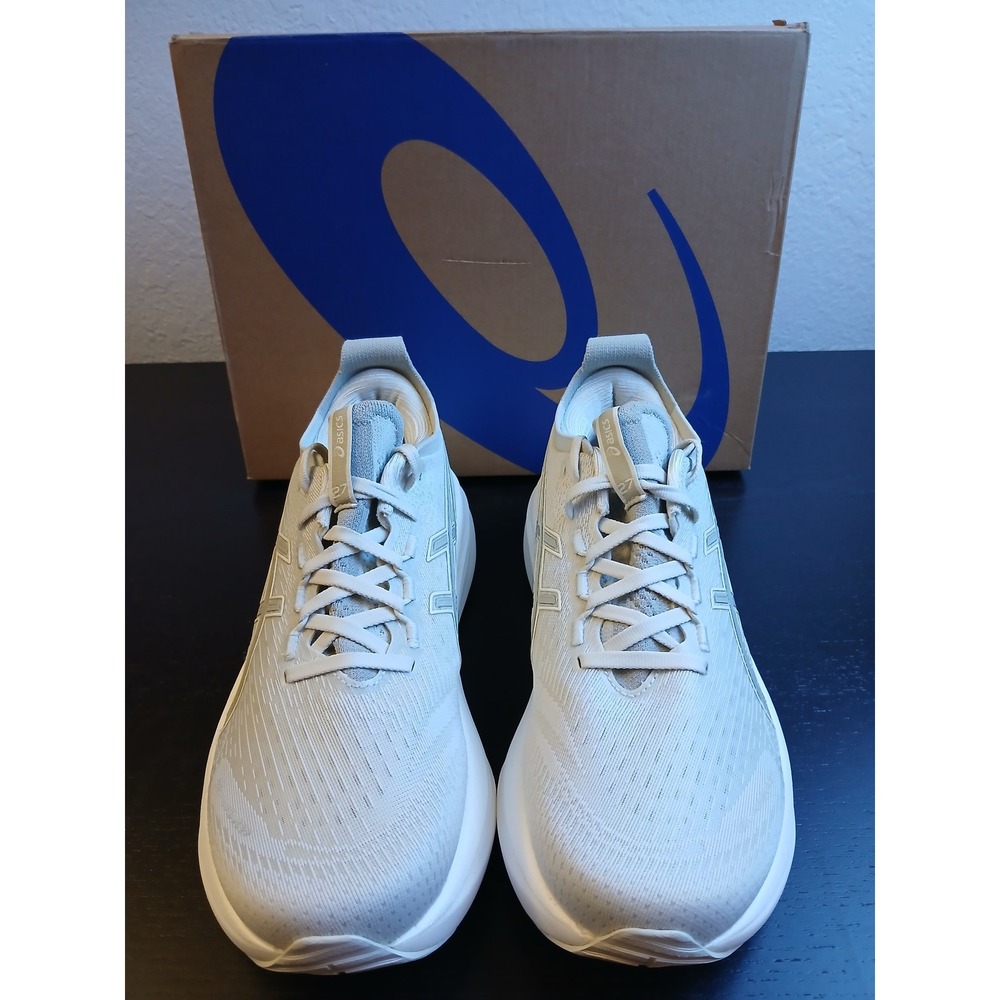 ASICS Gel-Nimbus 27 Womens Running Shoes Lake Grey Sage 1012B753-301 Size 8.5 - Picture 7 of 10